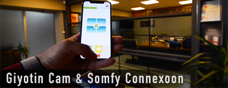 Giyotin Cam & Somfy Connexoon